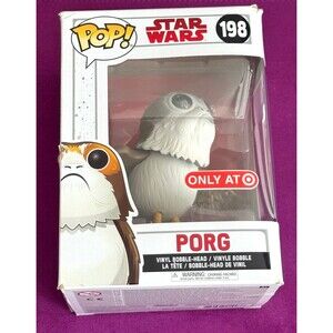 Funko Pop! Star Wars Porg Vinyl Figure 198 DAMAGED BOX